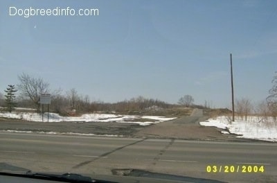 A Pathway off the side of the main highway