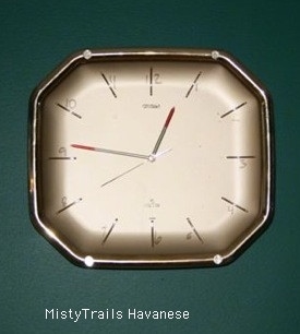 A clock that displays '12:47'